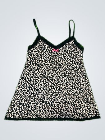 laSenza Leopard Print Lace Slip Dress