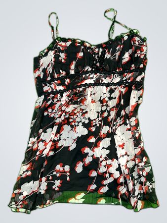 Zara Floral Lace Camisole Top