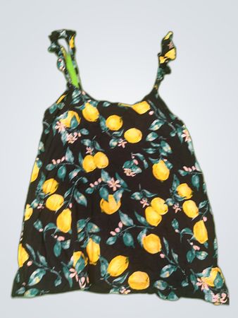 Unbranded Printed Lemon Camisole Top