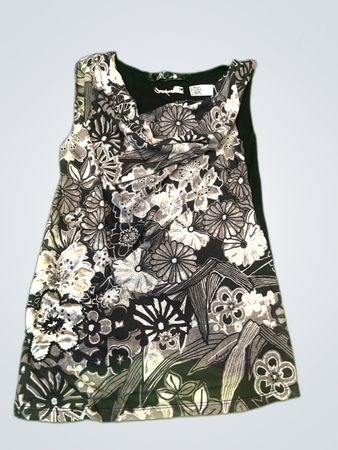Dolce & Gabbana Printed Sleeveless Blouse