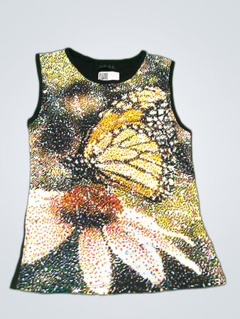 AMISU Graphic Butterfly Tank Top