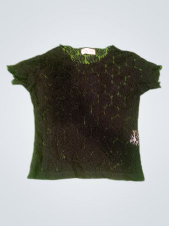 MAGGALOO Black Lace Top