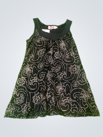 Miss Here + There Embroidered Floral Mini Dress