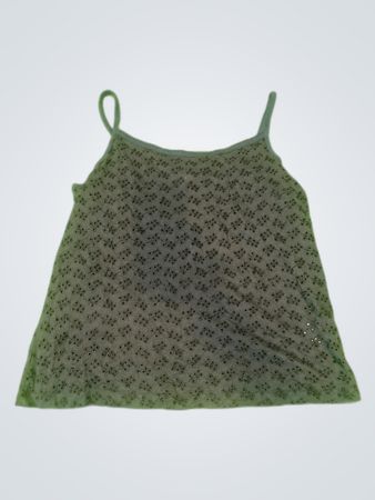 Lands' End Eyelet Camisole Top