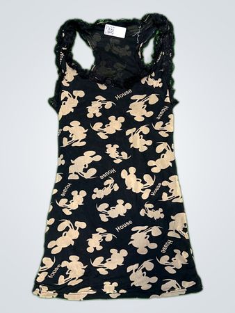 House Mickey Mouse Print Dress