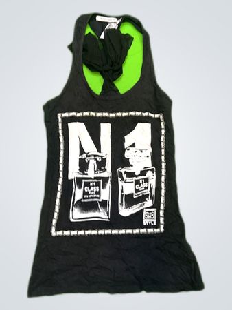 Bershka Graphic Tank Top
