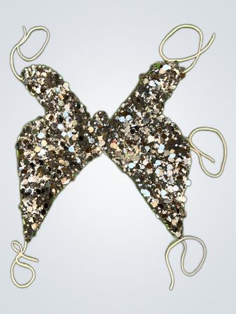 Upcycled Sequined Bra Top