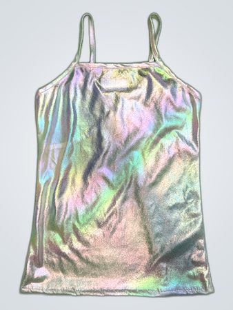Upcycled Iridescent Camisole