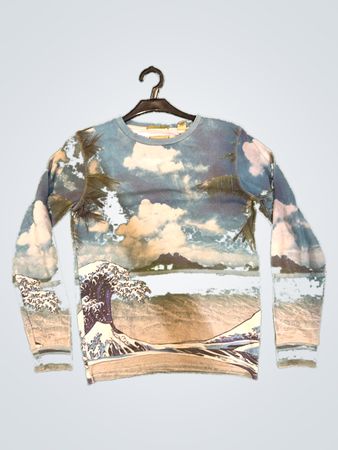 Long Sleeve Graphic Sweater