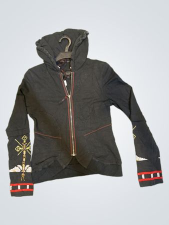 MCP Jeans Black Hooded Jacket