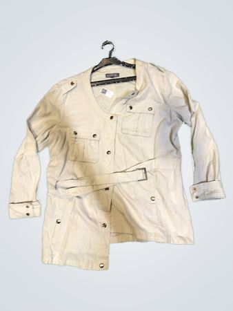 Caché Beige Utility Jacket