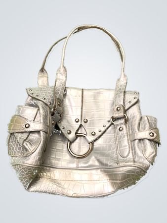Kathy Crocodile Embossed Handbag