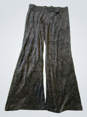 JOMU Black Velvet Pants