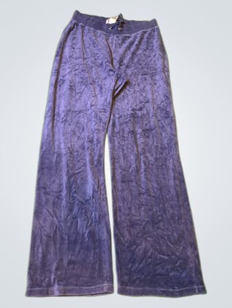 Blue Velour Pants