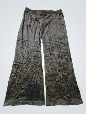 Juicy Couture Black Velvet Pants