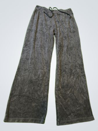Gray Velour Pants