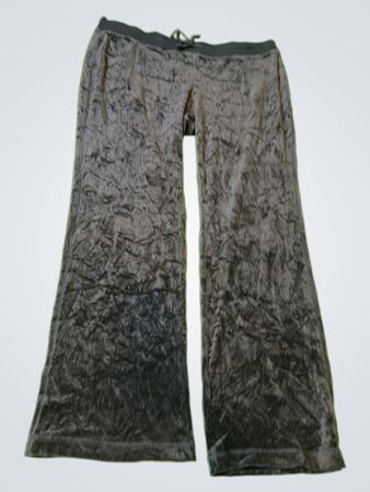 Gray Velour Pants