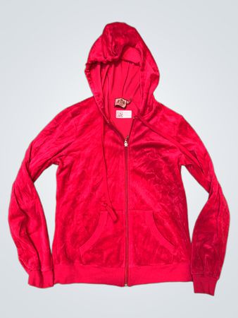 Pink Velvet Hoodie