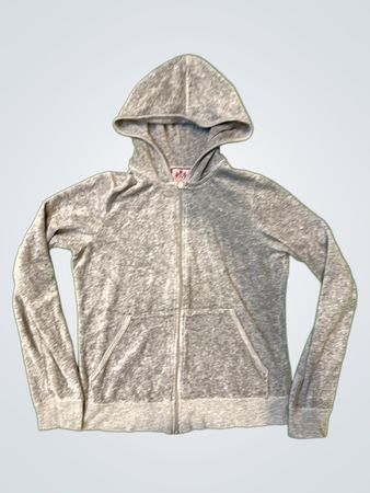Juicy Couture Gray Zip-Up Hoodie