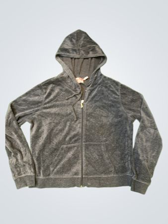 Juicy Couture Gray Zipper Hoodie
