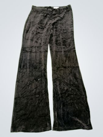 Juicy Couture Black Velour Pants