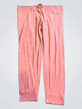 Juicy Couture Pink Velour Sweatpants