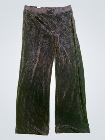 Juicy Couture Velour Wide-Leg Pants