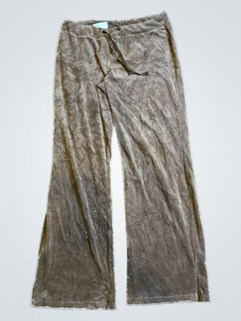 Brown Velvet Pants