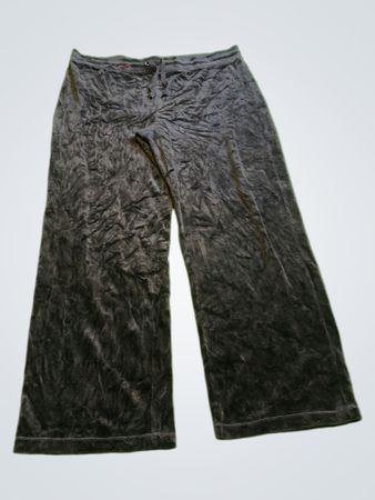 Black Velvet Pants