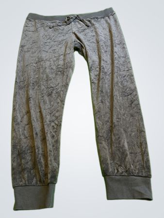 Juicy Couture Gray Velvet Pants
