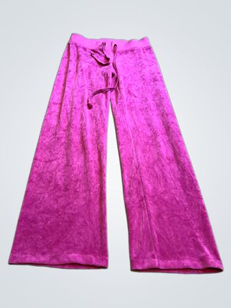 Juicy Couture Pink Velour Pants