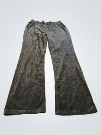 Gray Velour Pants
