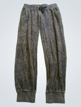 Juicy Couture Gray Velvet Pants