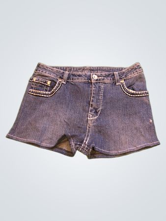 Aufbereitete Denim-Shorts