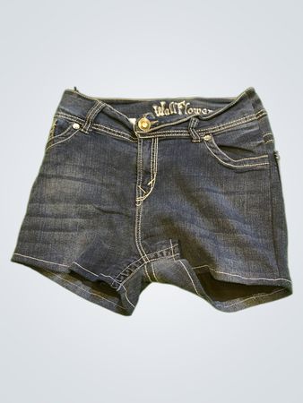 Upcyclte Blue Jeans Shorts
