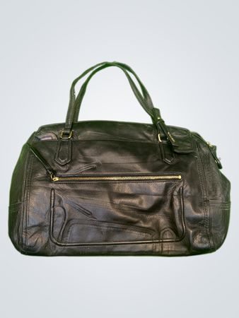Black Leather Handbag