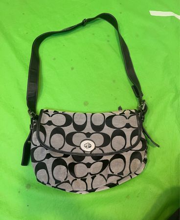 Coach Monogram Shoulder Bag