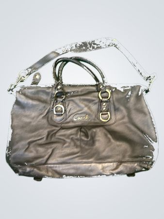 Coach Black Leather Handbag