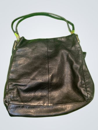 Black Leather Handbag