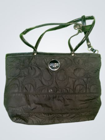 Coach Quilted Tote Bag