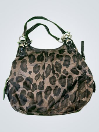 Coach Leopard Print Handbag