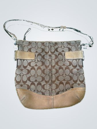 Coach Monogram Shoulder Bag