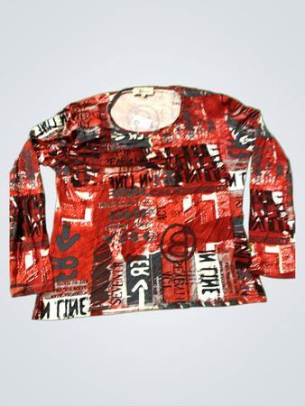 Long Sleeve Graphic Top