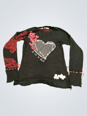 Desigual Long-sleeve Graphic Top