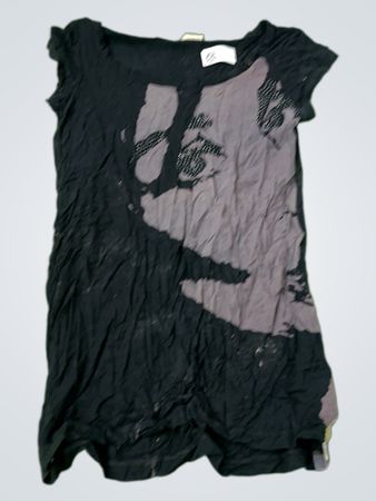 Xdye Black Graphic T-Shirt