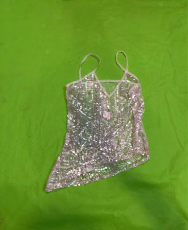 Upcycled Sequin Camisole