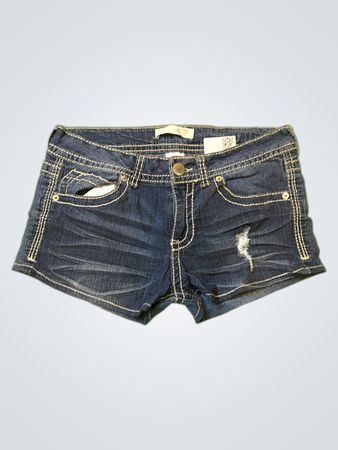 Upcycled No Boundaries Damen Denim-Shorts