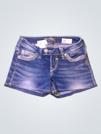 Upcycled Silver Jeans Co. Denim Shorts