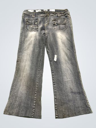X-Mail Damen Flare Jeans Größe 44