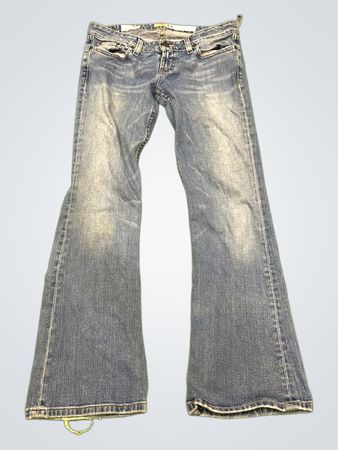 Blue Flare Jeans